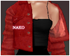 ♪ jacket dress - red
