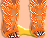 + Gladiator Heels Orange