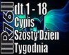 szosty dzien tygodnia