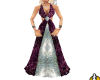 purple zilver dress