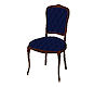 Vintage chair royal blue