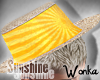W°Sunshine Straw Hat .M
