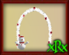 Christmas Arch White/Red