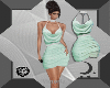 Turquoise Cocktail Dress