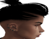 [S] Black Ear Piercings