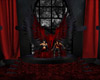 Black Red Winged Throne