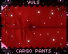 ⊱ Cargo Pants Red