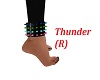 Right spike ankle cuff