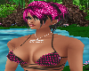 pink tipped black