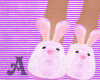 Fun Pink Bunny Slippers