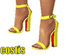 yellow  heels