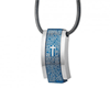 Blazing blue pendant