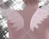 White animated wings