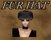 ~R~ FUR HAT / BLACK