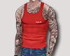Top Red + Tatto