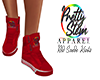 -PSA-Red Suede Kicks