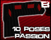 [B] Passion 10P L couch