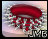[JMB] D.Red Spike Collar