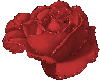 M Wee Red Sparkle Rose