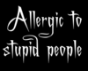 ♛ Allergic to
