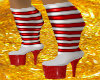 Mrs Clause Boots Red