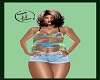 Blues,Green,Pink CamiT