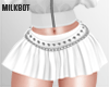 White Baddie Skirt
