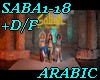 SABA1-18- Sabah- +D/F
