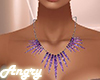 Diamond Purple Necklace