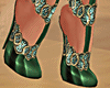 Exotic Green Boots