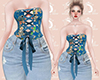 L:Batik Corset Ribbon 2