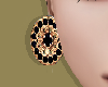 Baroque Wheel Earrings