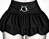 Ruffled Skirt Black