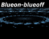 Blue Dj Floor Light