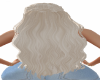 LT BLOND HALF UP