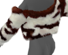 Cow Hide Fur Coat