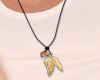 G) Wing-feather necklac