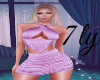 [7ly]ALINEA Lilac Dress