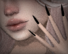 black nails ⟡