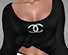 Designer Black Top