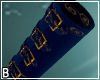 Blue Gold Arm Bracers