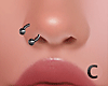 CK Nose Piercing Slv R