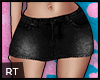 $ Denim Skirt | RL Black