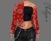 Red Tribal Jacket F