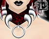DCUK RedSilv Ring Collar
