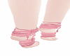 wraps feet baby pink