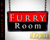 Furry Room Sign