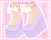 D. Bow Wedges Lilac