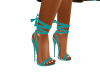 CF Teal Strap Heels