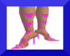 PD  Pink Crystal Heels